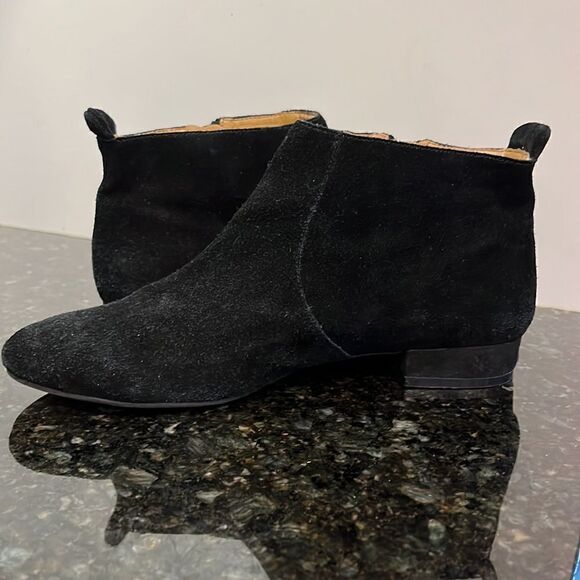 Nine West Women’s Black Suede Leather Boots Shoes. Size 8 M - Picture 5 of 9